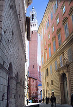 Vicolo che conduce in Piazza del Campo